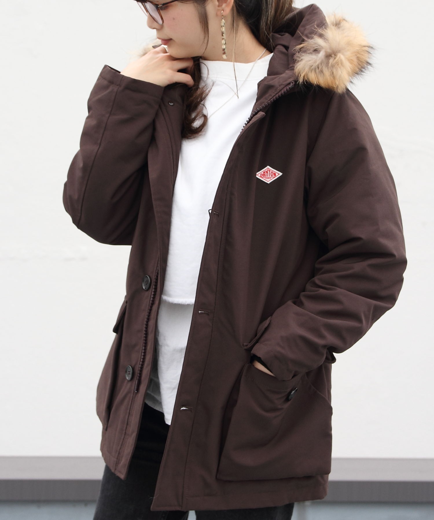 Danton ダントン タッサーダウンジャケット ウィメンズ Tussah Down Jacket Steps ステップス Seek Find シークアンドファインド 公式サイト