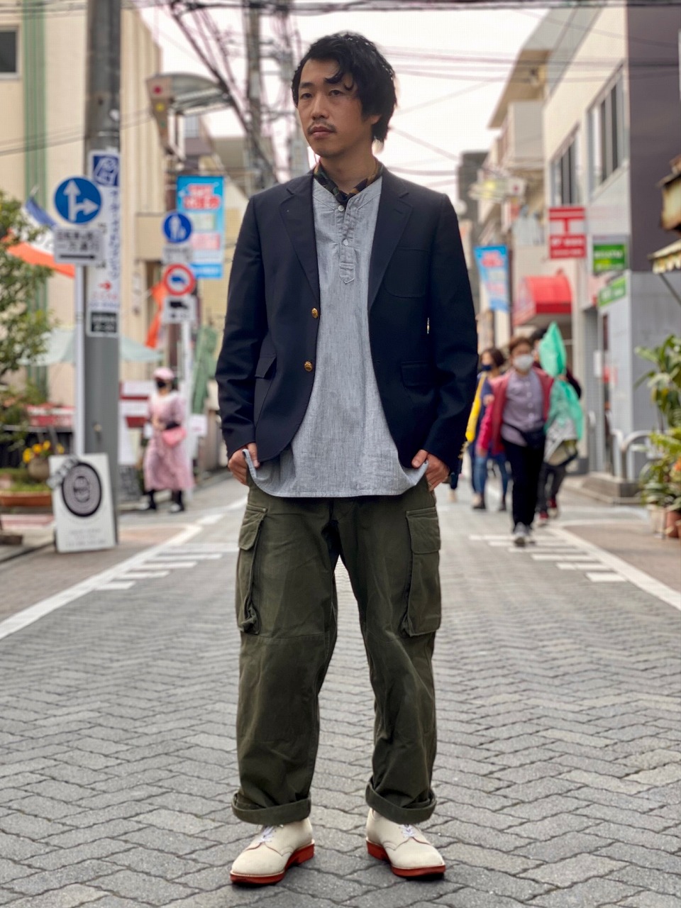 Style sample 】BONCOURA 別注スリーピングシャツ | STEPS(ステップス 