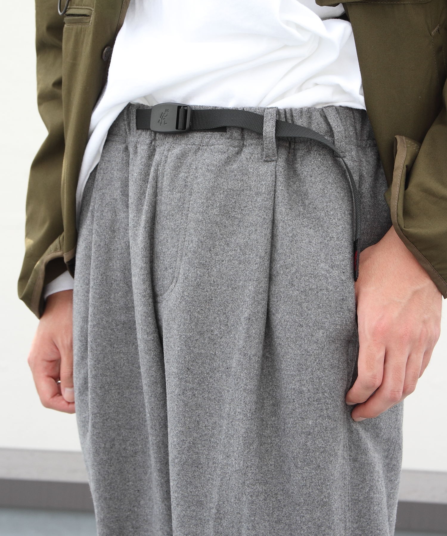 GRAMICCI/グラミチ ウールブレンド タックテーパードパンツ WOOL BLEND TUCK TAPERED PANTS GMP-21F057  | STEPS(ステップス)/SEEKFIND(シークアンドファインド)公式サイト