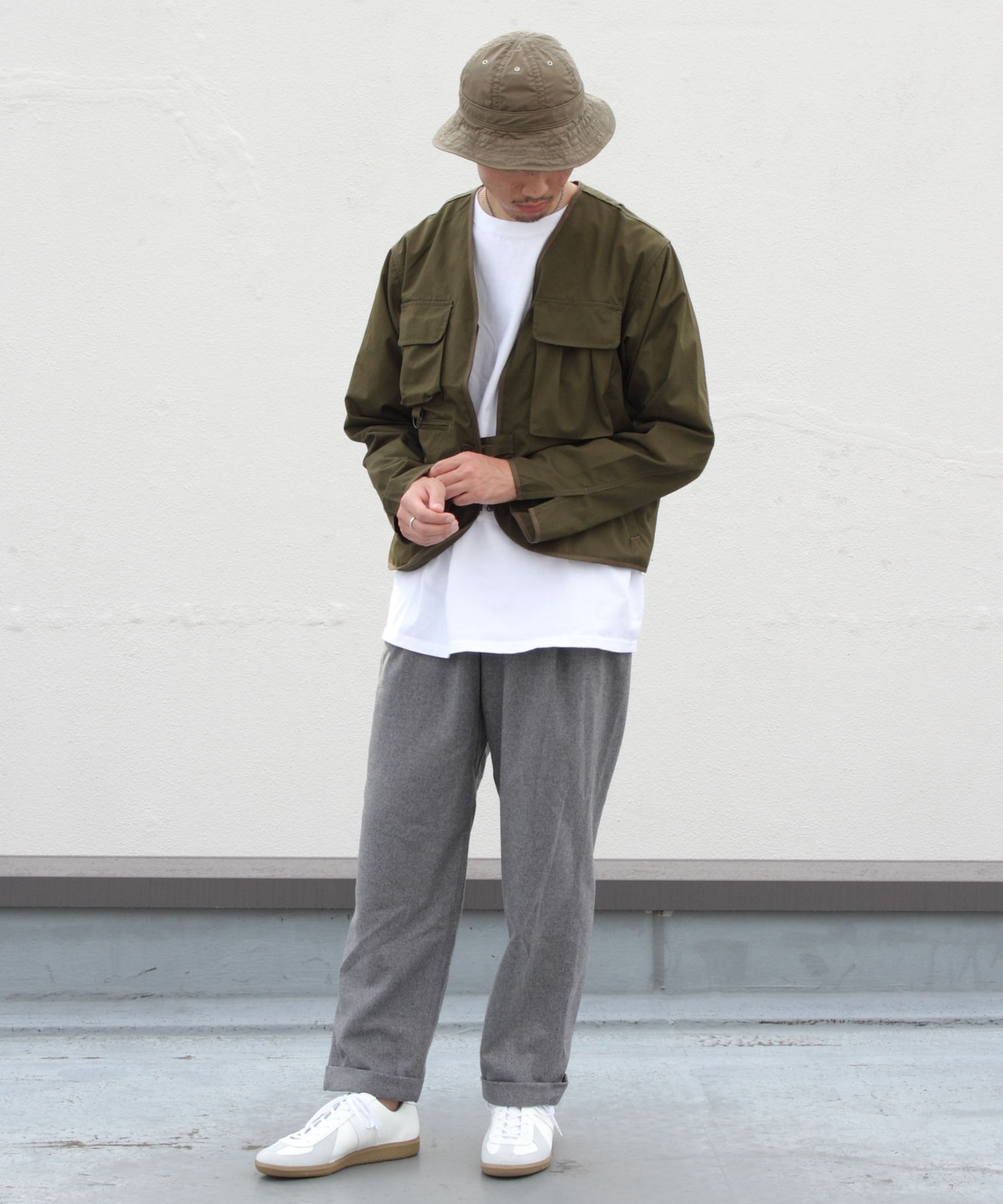 GRAMICCI/グラミチ ウールブレンド タックテーパードパンツ WOOL BLEND TUCK TAPERED PANTS GMP-21F057  | STEPS(ステップス)/SEEKFIND(シークアンドファインド)公式サイト