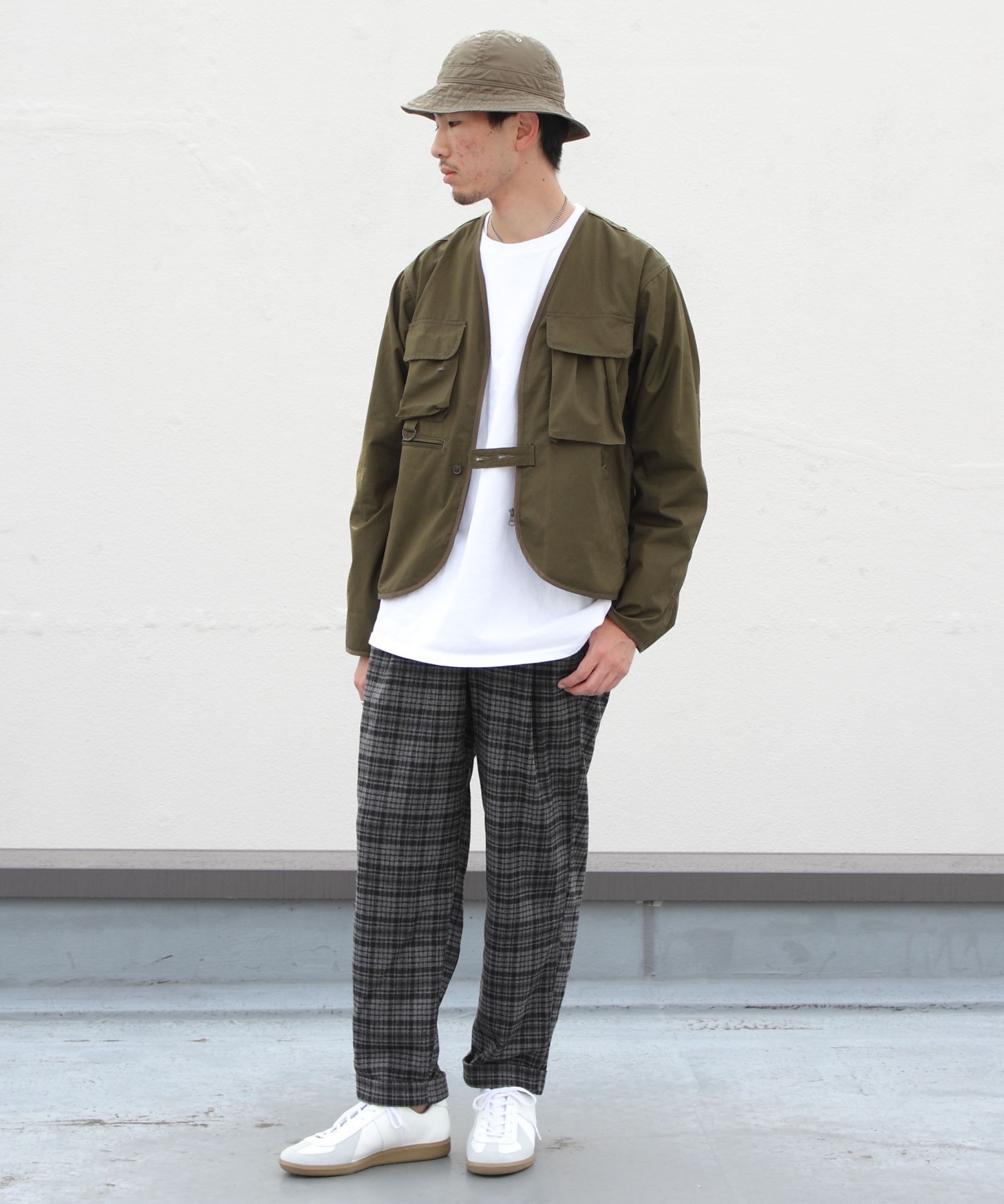 GRAMICCI/グラミチ ウールブレンド タックテーパードパンツ WOOL BLEND TUCK TAPERED PANTS GMP-21F057  | STEPS(ステップス)/SEEKFIND(シークアンドファインド)公式サイト