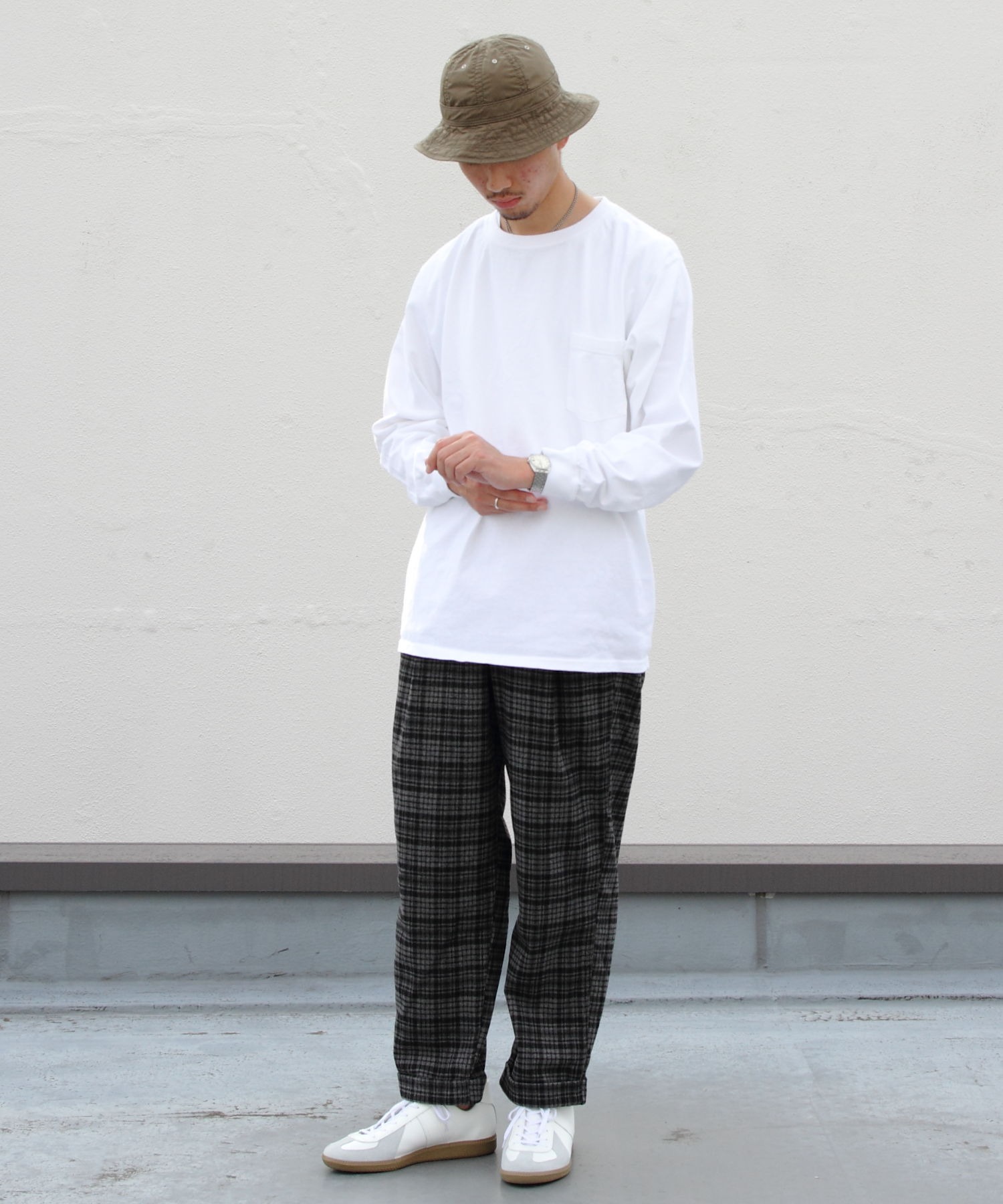 GRAMICCI/グラミチ ウールブレンド タックテーパードパンツ WOOL BLEND TUCK TAPERED PANTS GMP-21F057  | STEPS(ステップス)/SEEKFIND(シークアンドファインド)公式サイト