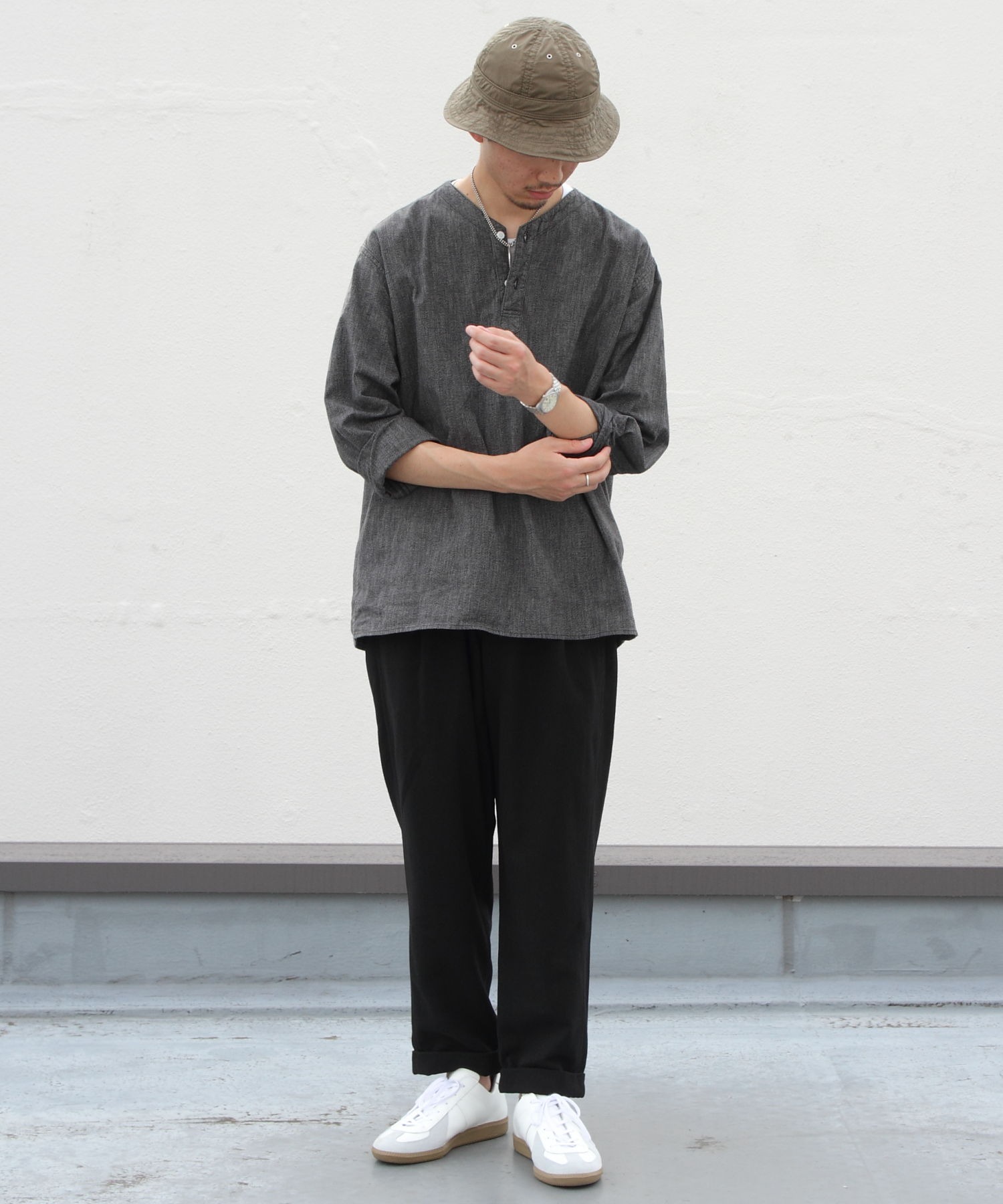 GRAMICCI/グラミチ ウールブレンド タックテーパードパンツ WOOL BLEND TUCK TAPERED PANTS GMP-21F057  | STEPS(ステップス)/SEEKFIND(シークアンドファインド)公式サイト