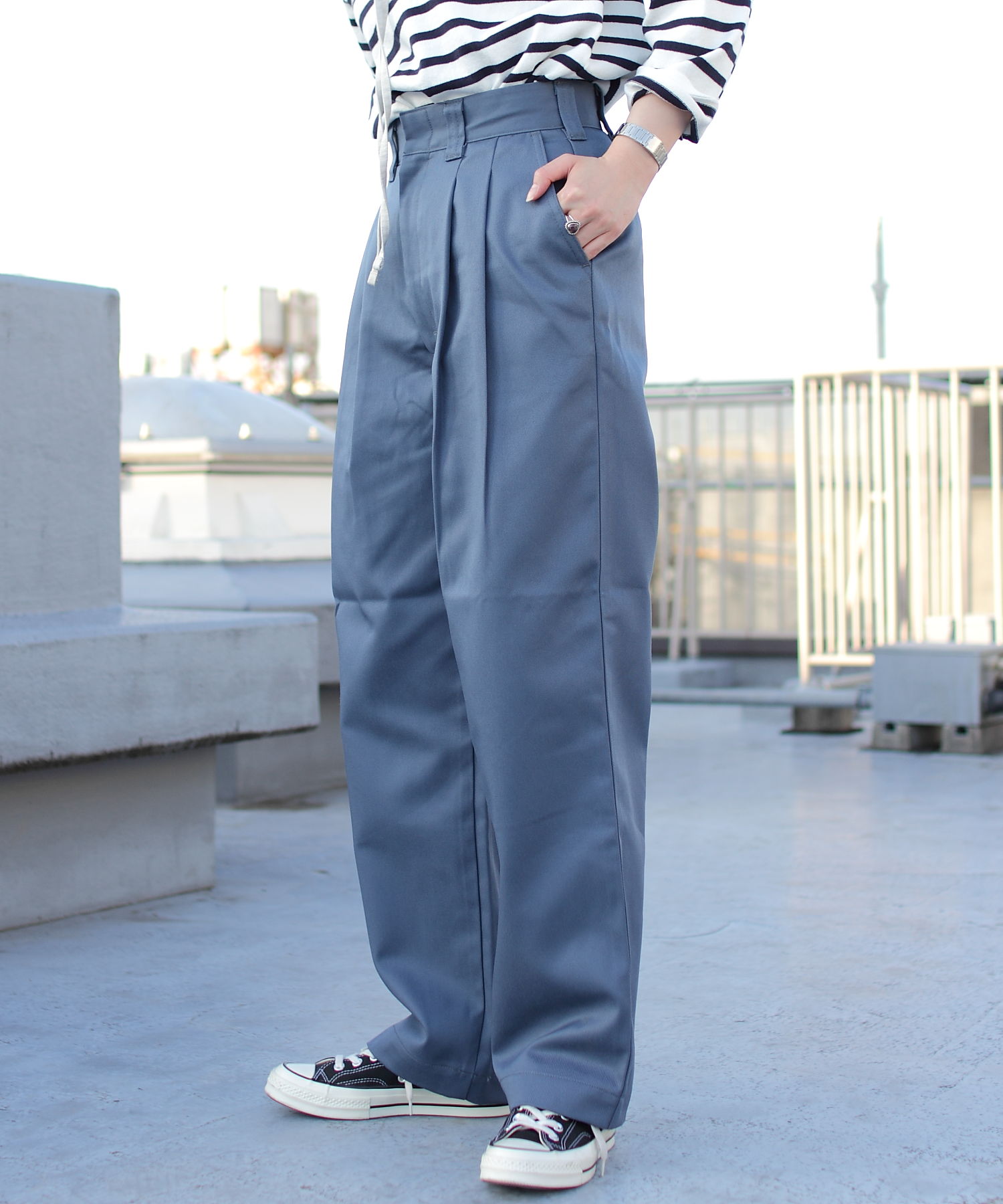 THE SHINZONE TOMBOY PANTS 34 ベージュ - パンツ