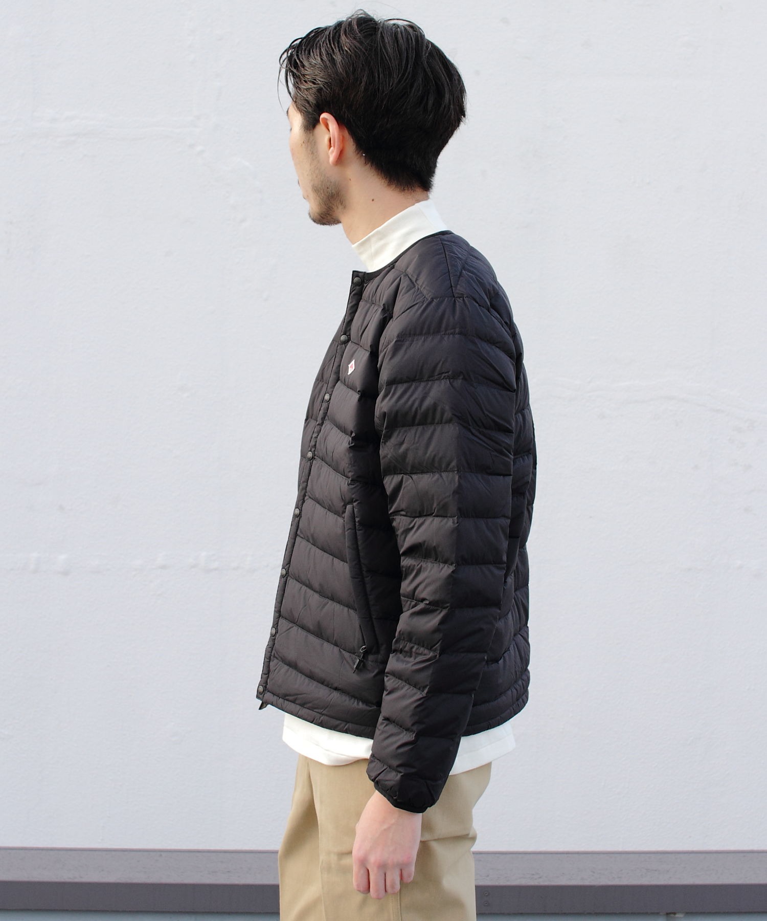 DANTON/ダントン インナーダウンクルーネックジャケット INNER DOWN CREW NECK JACKET（メンズ）DT-A0025NNF  | STEPS(ステップス)/SEEKFIND(シークアンドファインド)公式サイト