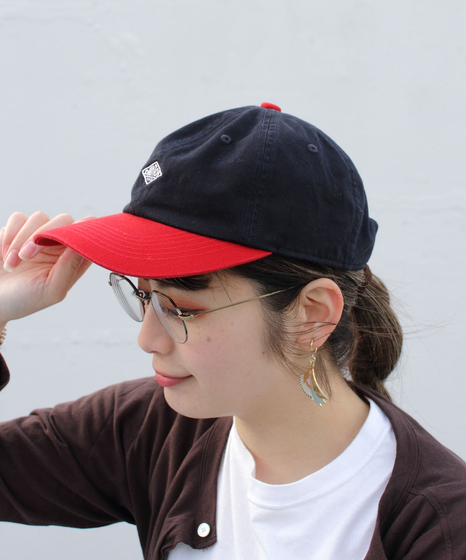 DANTON/ダントン チノコンビ 6パネルキャップ CHINO COMBI 6PANEL CAP