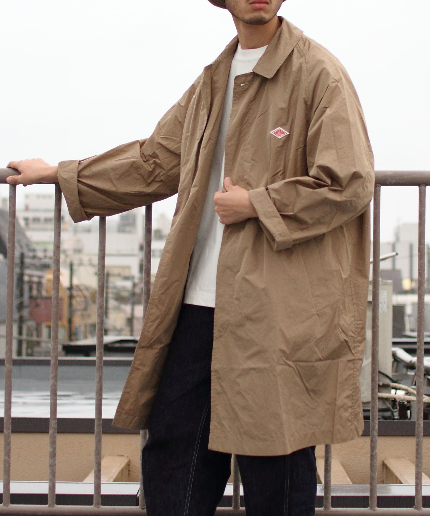 OUTLET 包装 即日発送 代引無料 POLYESTER MICRO TAFFETA HALF COAT