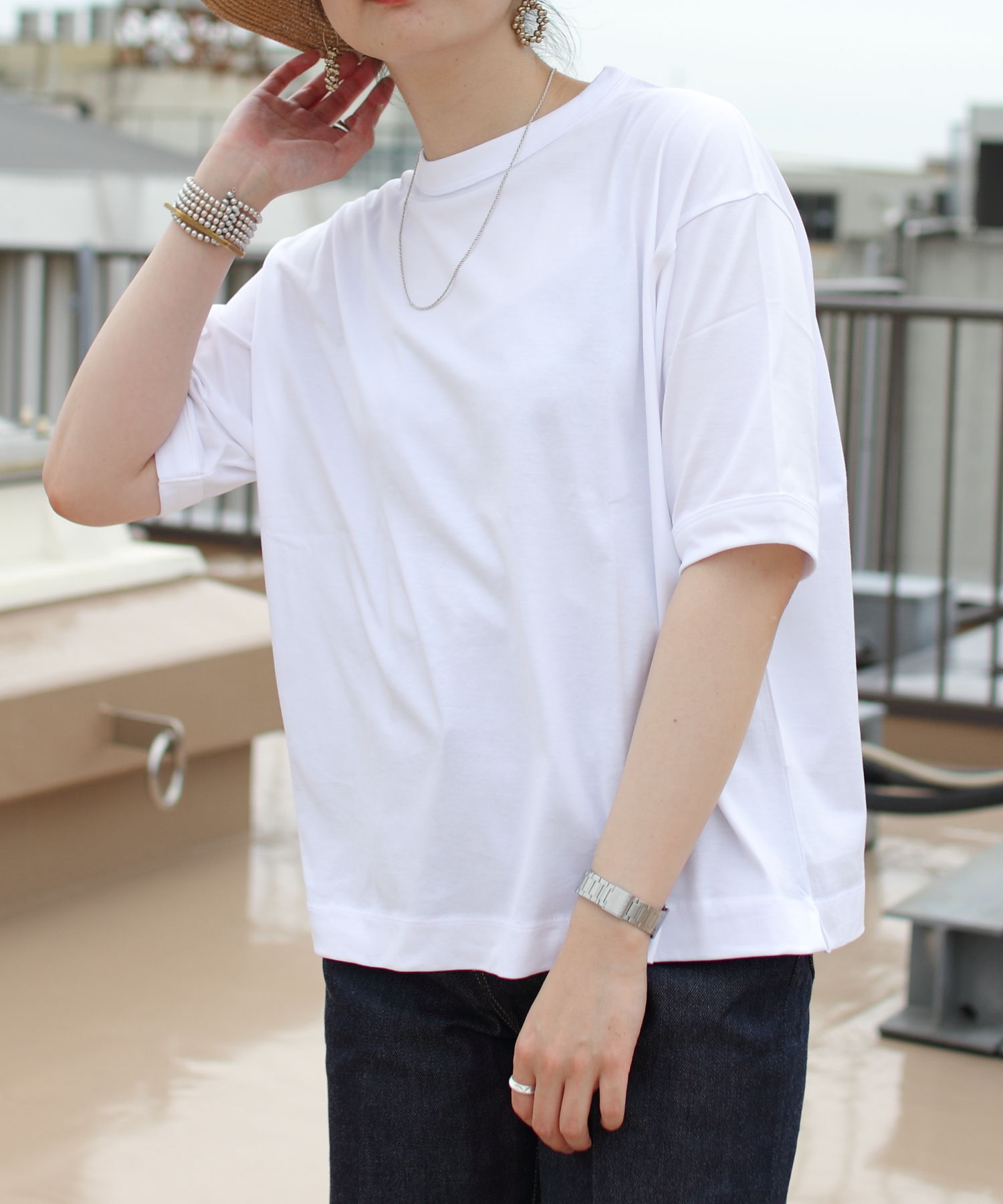 HANDVAERK/ハンドバーグ 60/2 クルーネックショートスリーブTEE CREW NECK SHORTSLEEVE TEE #6115 |  STEPS(ステップス)/SEEKFIND(シークアンドファインド)公式サイト