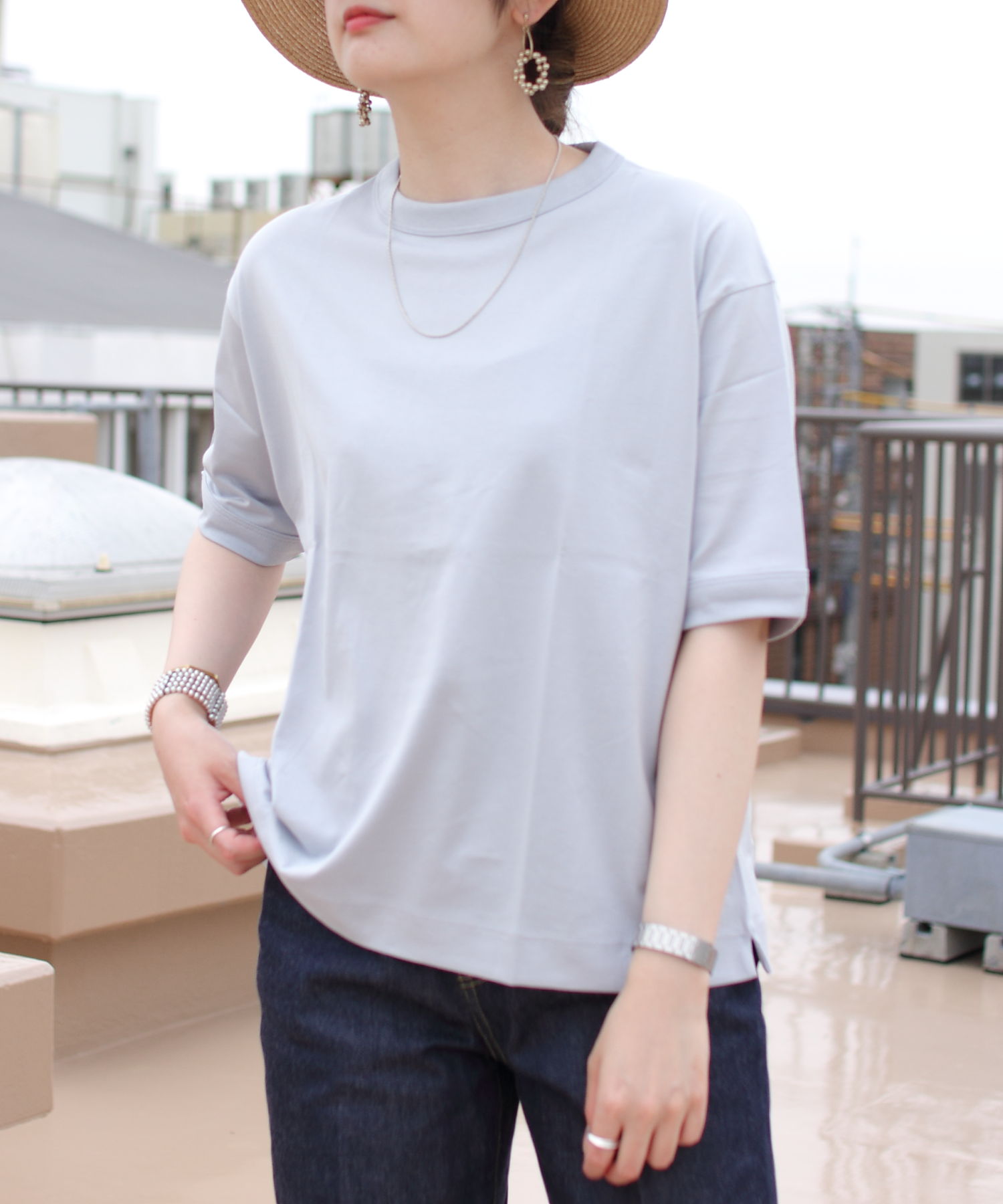 HANDVAERK/ハンドバーグ 60/2 クルーネックショートスリーブTEE CREW NECK SHORTSLEEVE TEE #6115 |  STEPS(ステップス)/SEEKFIND(シークアンドファインド)公式サイト