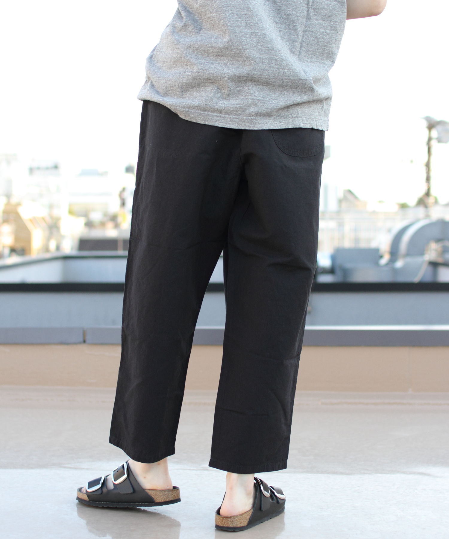 DANTON/ダントン コットンリネン イージーパンツ COTTON LINEN EASY