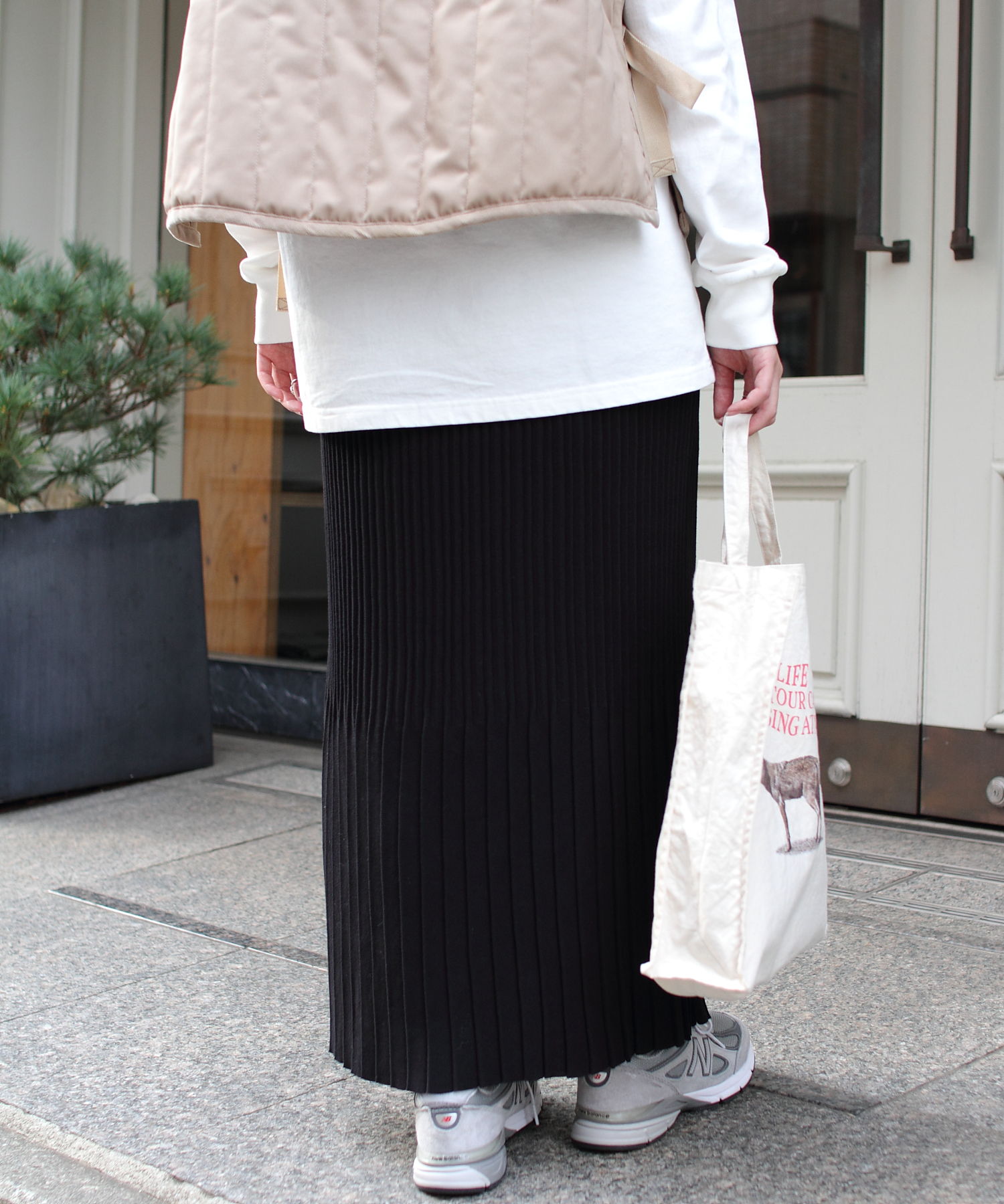 THE SHINZONE/シンゾーン ニットプリーツスカート KNIT PLEATS SKIRT | STEPS(ステップス)/SEEK