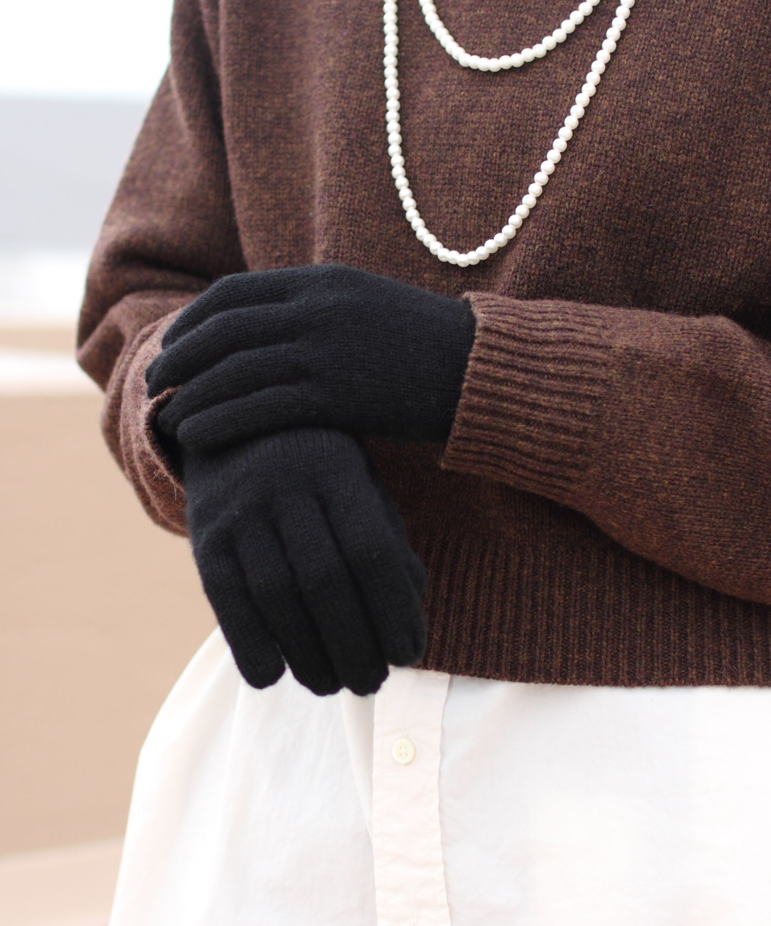 THE SHINZONE/シンゾーン カシミアグローブ CASHIMERE GLOVES | STEPS