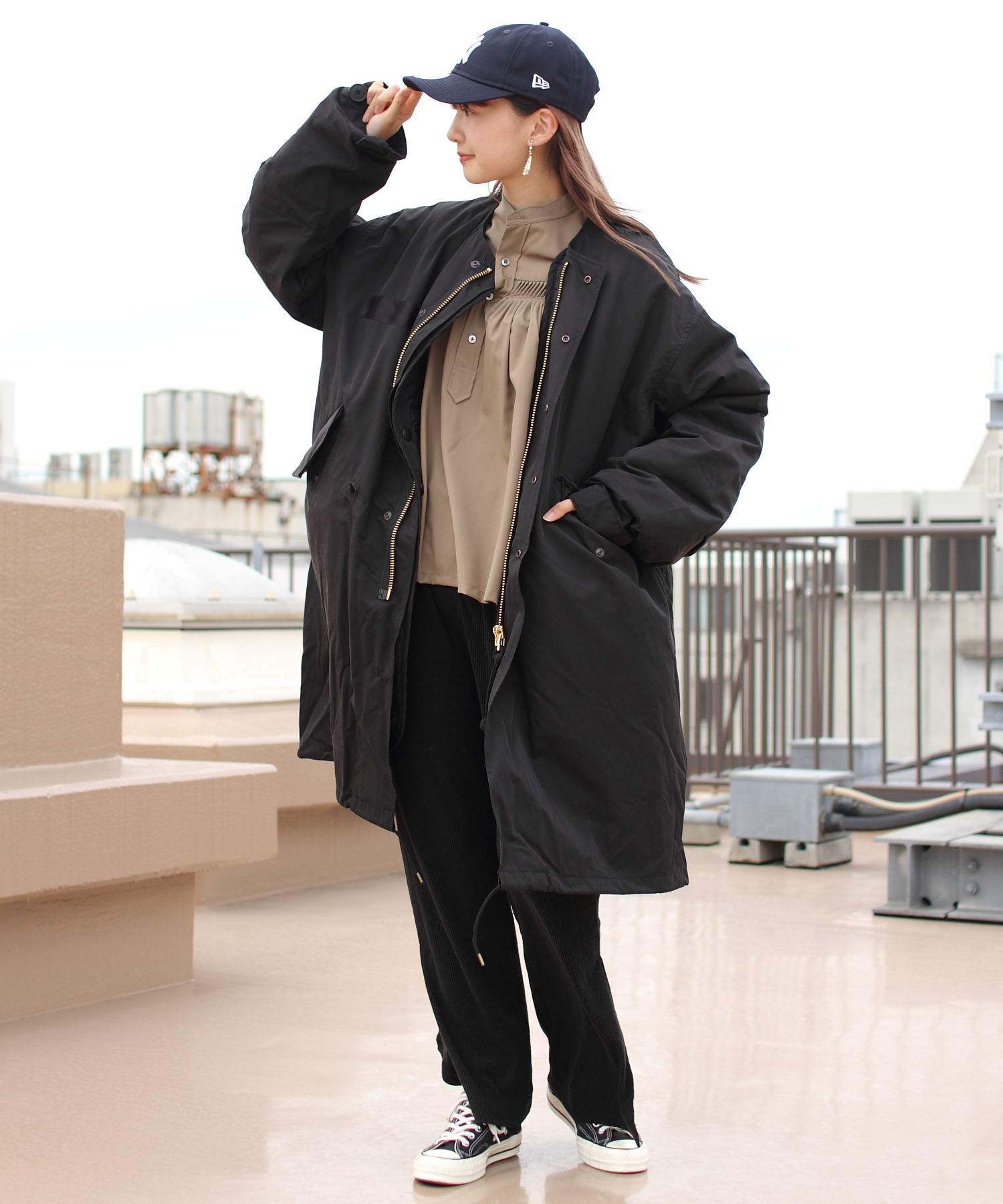 2021AW / THE SHINZONE シンゾーン / FIELD PARKA(BLACK) フィールド