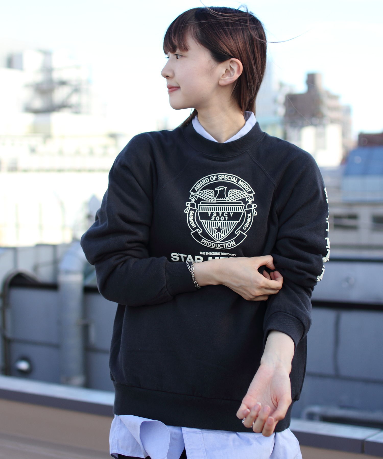 THE SHINZONE/シンゾーン スターメンバースウェット STAR MEMBER SWEAT