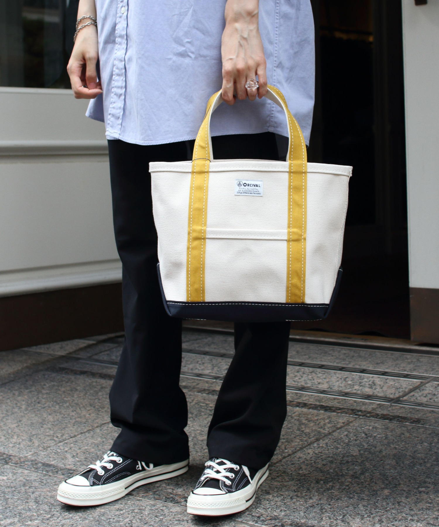 ORCIVAL/オーシバル トートバッグ TOTE BAG 2TONE RC-7060HVC 22AW