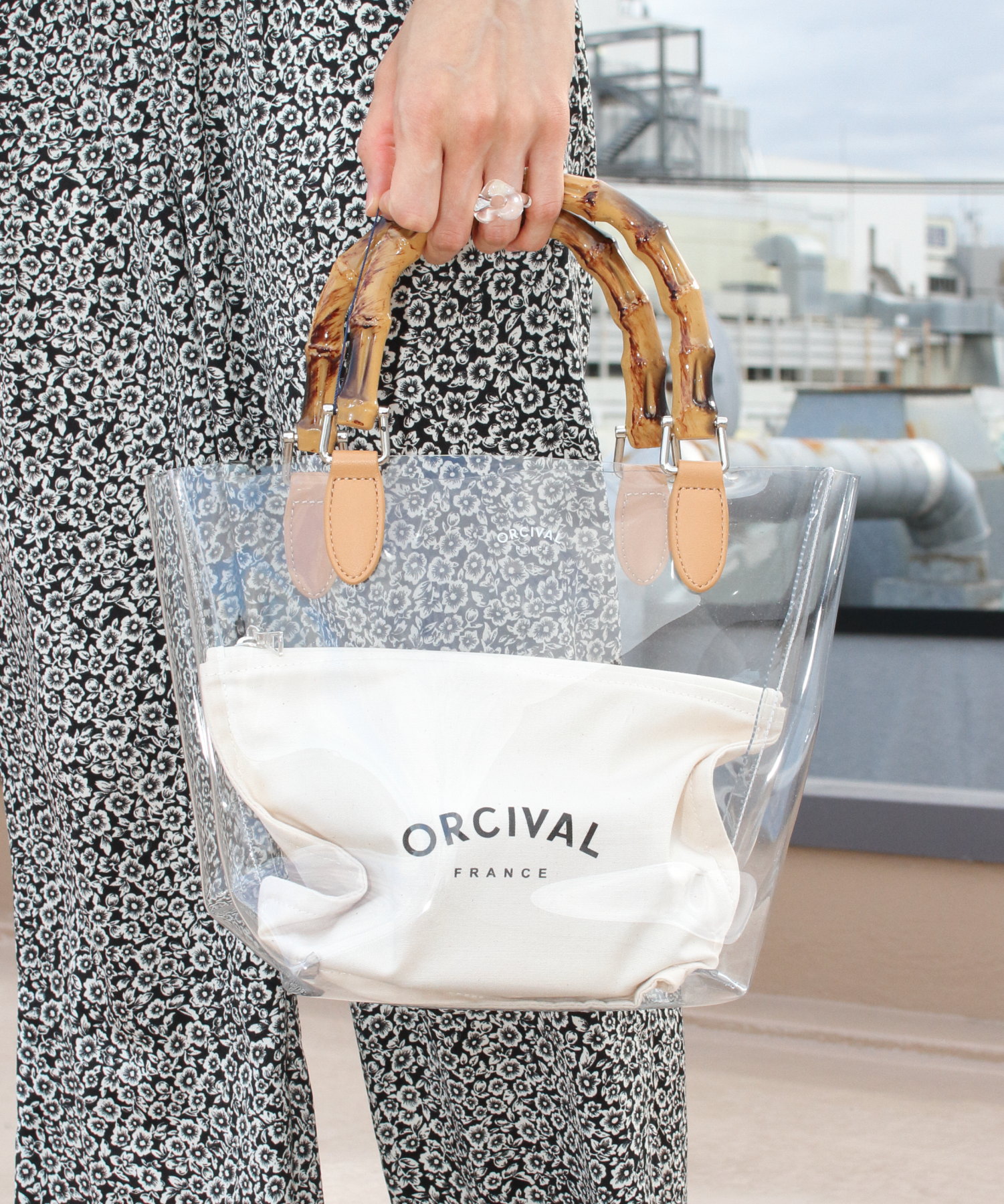 ORCIVAL/オーシバル ビーチバッグ スモール BEACH BAG SMALL OR-H0181