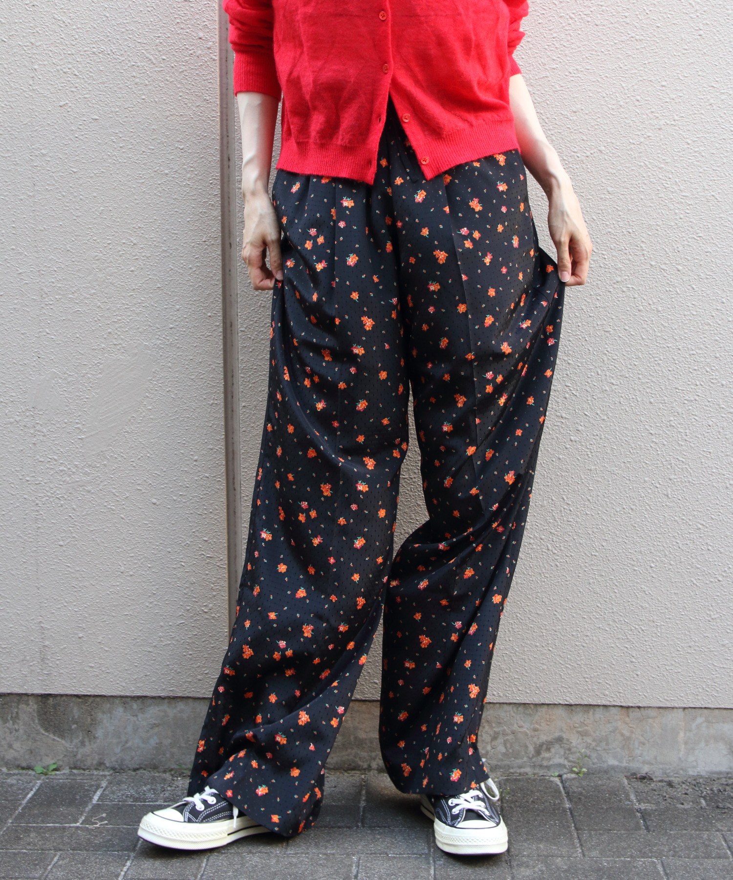 THE SHINZONE/シンゾーン　タイニーブロッサムプリントパンツ　TINY BLOSSOM PRINTED PANTS　26AMSPA20